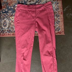 Pink womens pants. LOFT